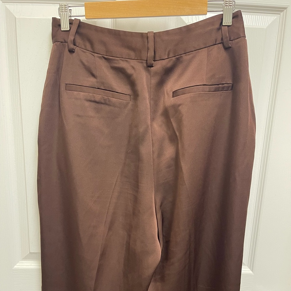 Favorite Daughter Brown High Rise Trousers - Picture 9 of 12